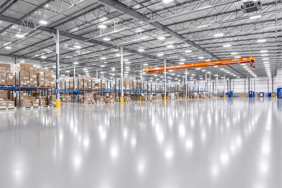 Epoxy Resin Flooring for Industrial and Warehouse Premises in Hertfordshire
