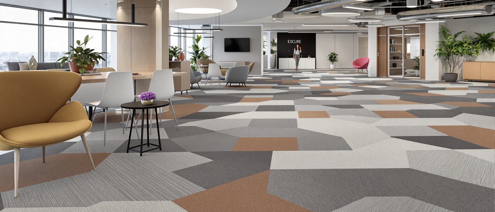 Carpet Tiles installation in Hertfordshire