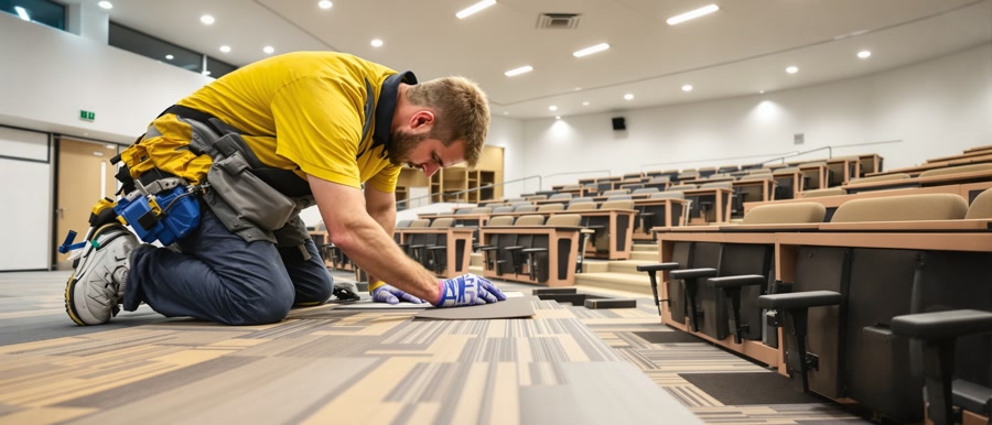 Hatfield commercial flooring installation by professional contractors