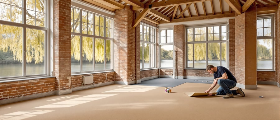 Hertford commercial flooring installation by professional contractors