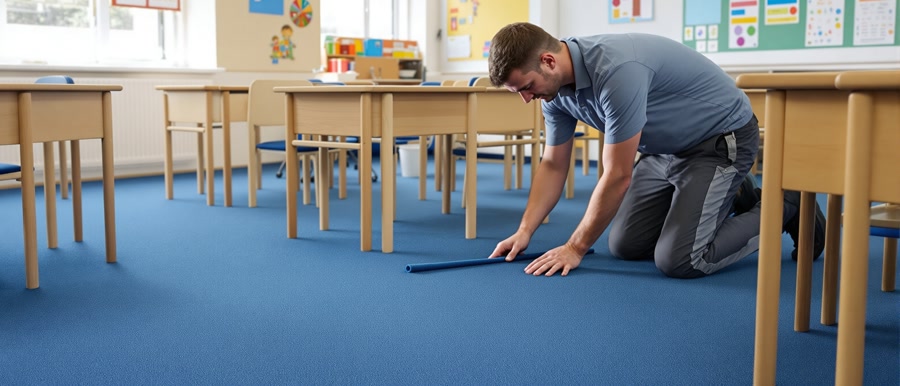 Letchworth Garden City commercial flooring installation by professional contractors